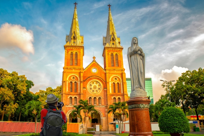 Notre Dame Cathedral in Saigon